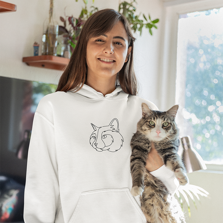 カスタム刺繍パーカー